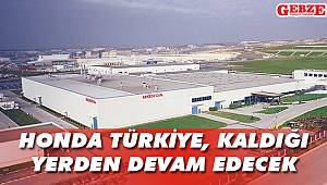 Honda Türkiye, yarın faaliyete başlıyor