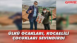 Kocaeli Ülkü Ocakları'ndan çocuklara 23 Nisan hediyesi