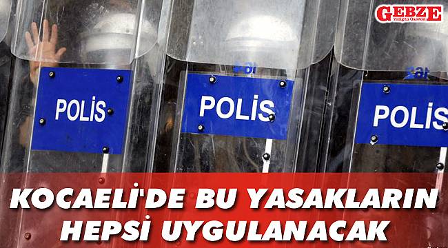 Kocaeli Valiliği duyurdu