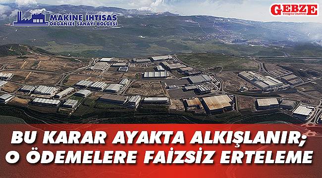 Makine İhtisas OSB'den örnek çalışma