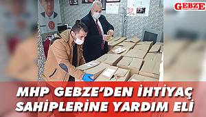 MHP Gebze’den ihtiyaç sahiplerine yardım eli