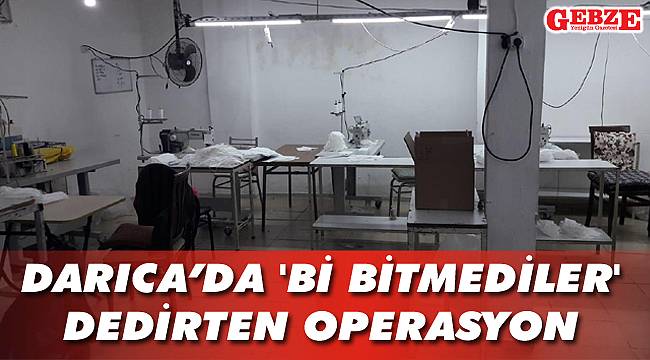 Yine maske operasyonu