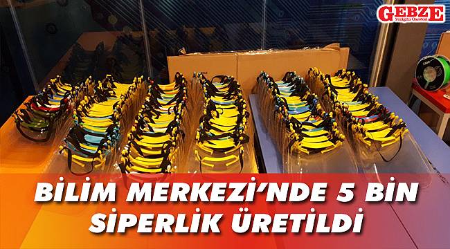 Bilim Merkezi’nde 5 bin siperlik üretildi