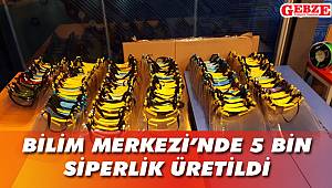 Bilim Merkezi’nde 5 bin siperlik üretildi