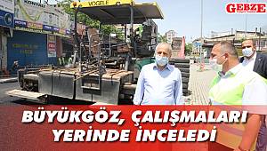 Büyükgöz, çalışmalar hakkında bilgi aldı