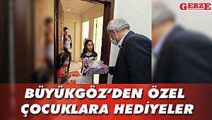 Büyükgöz'den özel çocuklara hediyeler