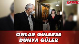 Büyükgöz, yetim ve öksüzleri unutmadı