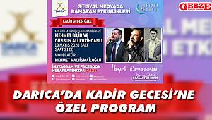 Darıcalılar dualarda buluşacak