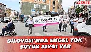 Dilovalı engelli vatandaşlara duyarlı