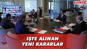 Erdoğan tek tek açıkladı