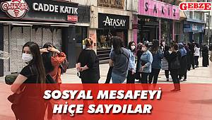 Gebze'de endişelendiren kalabalık