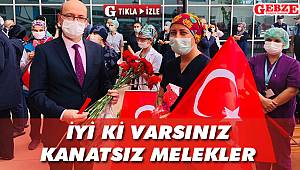 Gebze'de kahraman hemşirelerin günü kutlandı