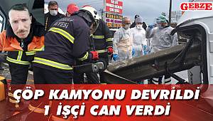 Gebze'de korkunç kaza