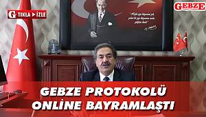 Gebze protokolünden videolu bayramlaşma