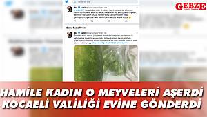 Hamile kadının isteğine jet yanıt!