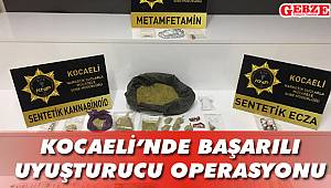 Kocaeli’nde başarılı uyuşturucu operasyonu