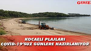 Kocaeli plajları COVİD-19'suz günlere hazırlanıyor
