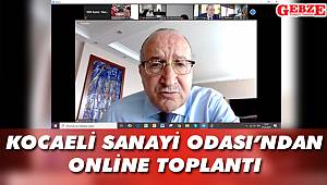 Kocaeli Sanayi Odası’ndan online toplantı