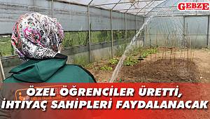 Özel ellerin ürettiği ürünler, ihtiyaç sahiplerine ulaşacak