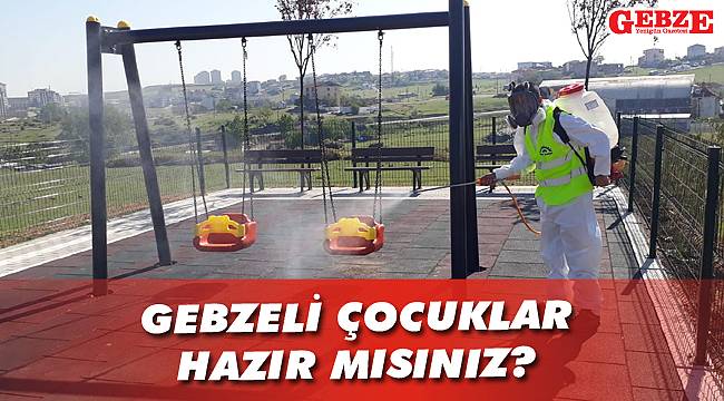Parklar virüse karşı dezenfekte ediliyor