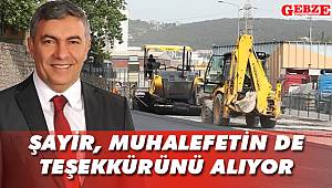 Saadet Partili meclis üyesinden Şayir'e teşekkür