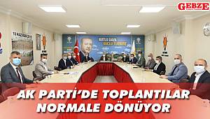 AK Parti’de toplantılar normale dönüyor