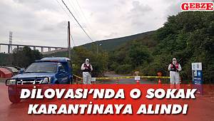 Bir karantina uygulaması da Dilovası'nda