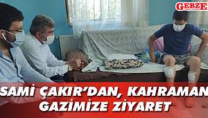 Çakır, Gazi Akbaş'a geçmiş olsun dedi