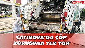 Çayırova'da çöp kokusuna yer yok