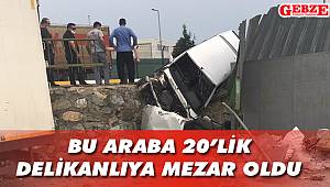 Çayırova'da korkunç kaza; 1 ölü