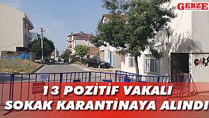 Çayırova'da sokak karantinası uygulaması