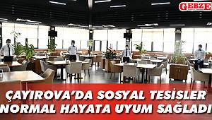 Çayırova’da sosyal tesisler kaldığı yerden