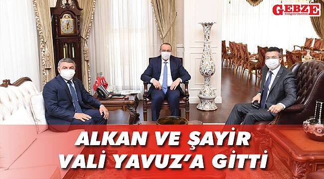Dilovası protokolünden Vali Yavuz'a hayırlı olsun ziyareti