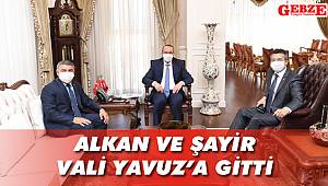 Dilovası protokolünden Vali Yavuz'a hayırlı olsun ziyareti