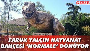 Faruk Yalçın Hayvanat Bahçesi ‘normale’ dönüyor