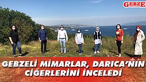 Gebzeli mimarlar Darıca'nın ciğerlerini inceledi