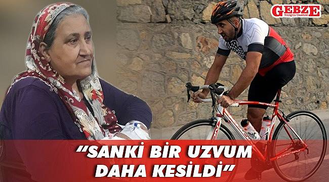 Gebzeli sporcu Ahmet Dönmez'in anne acısı