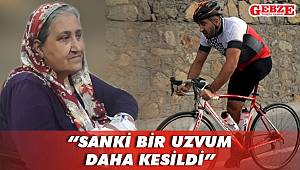 Gebzeli sporcu Ahmet Dönmez'in anne acısı
