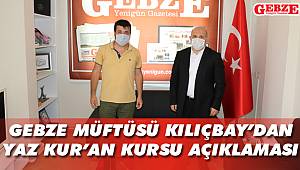 Kılıçbay'dan gazetemize nezaket ziyareti