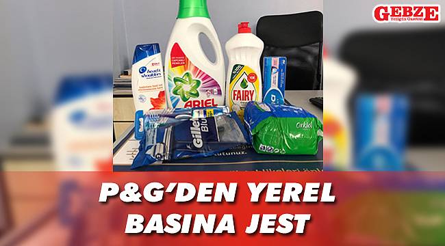 P&G'den yerel basına jest