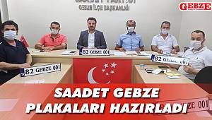 SP Gebze, 82'li plakaları hazırladı