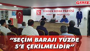 Yeniden Refah Gebze'den açıklama