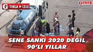 2020'nin Gebze'sine bu görüntüler yakışmıyor