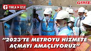 Bakan Karaismailoğlu, metro hakkında tarih verdi