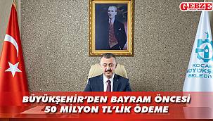 Büyükakın’dan bayram öncesi esnafa müjde