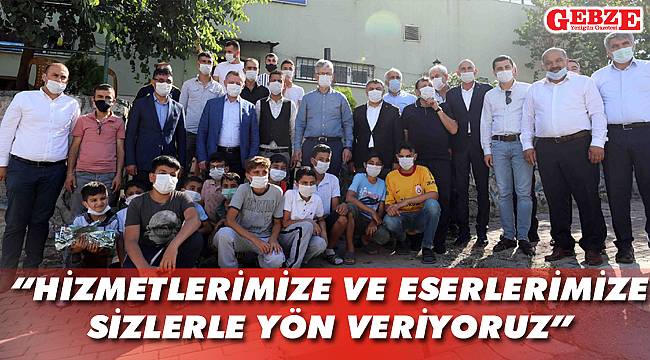 Büyükakın, Dilovası halkıyla bir araya geldi