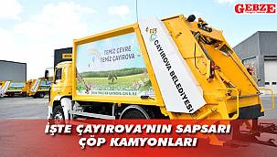 Çayırova’da çöp kamyonları elden geçti