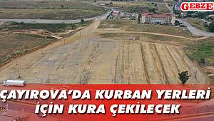 Çayırova'da kurban hareketliliği
