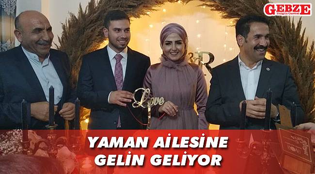 Cemil Yaman oğlunu nişanladı
