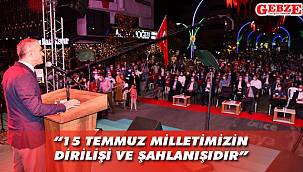 Çiftçi, 15 Temmuz'un 4'üncü yıldönümünde konuştu